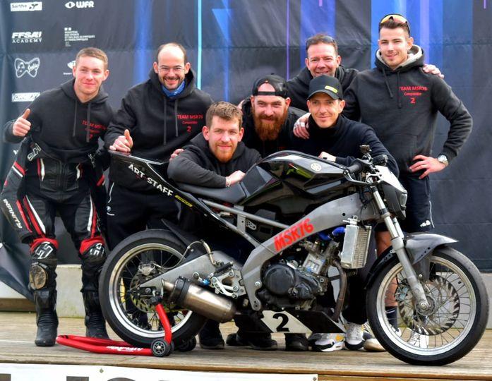 Moto service Rouen fini premier des 24 heures d'Anneville ambourville